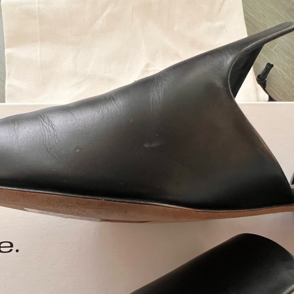Vince. Black Flats size 10 - Picture 3 of 14
